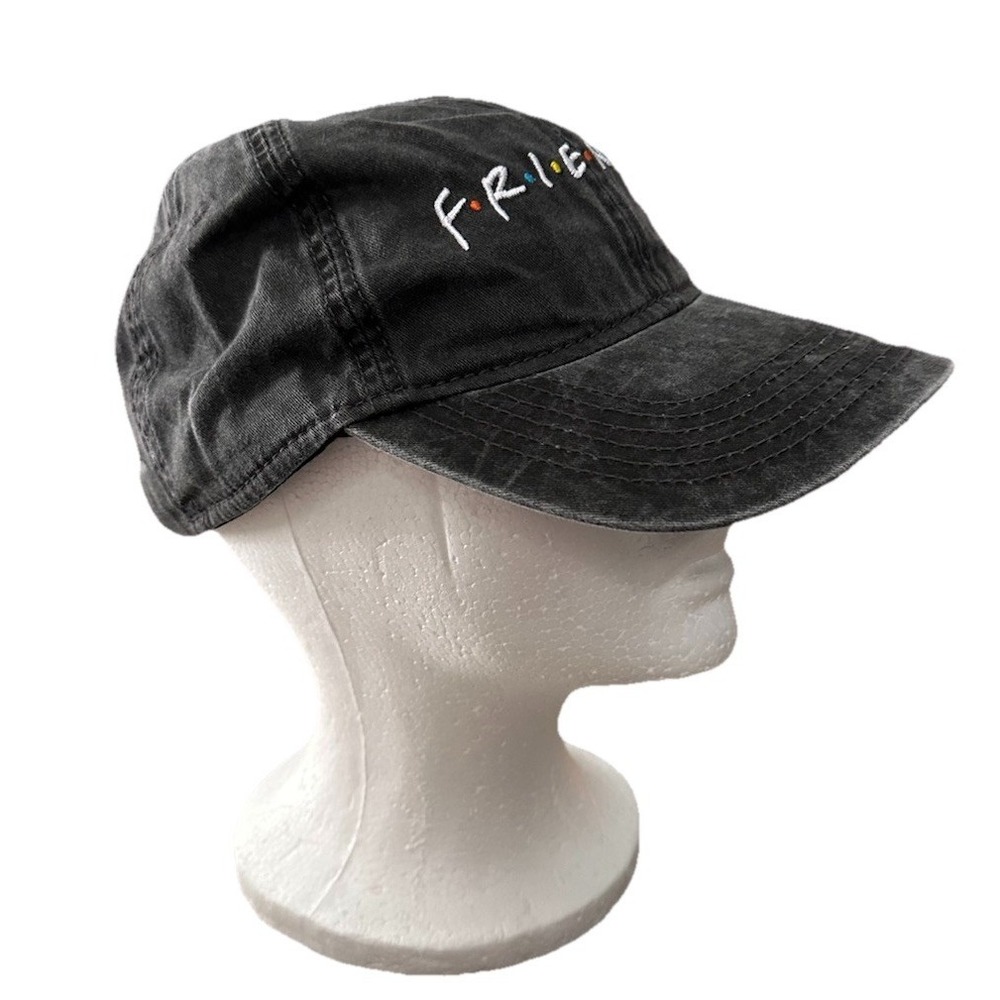 Friends TV‎ Show Hat Adult Embroidered Letters Ball Cap One Size Gray Adjustable